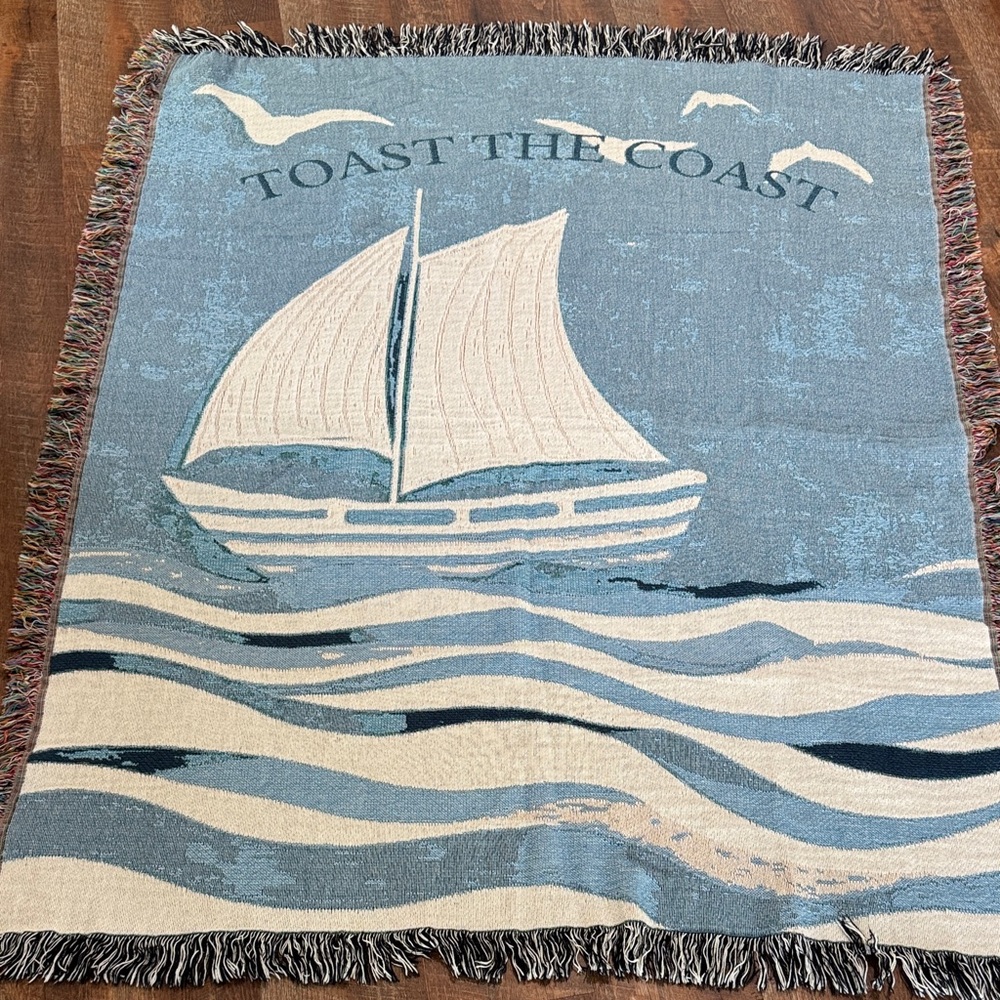 Toast the coast  blanket